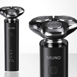 BRUNO ξυριστική μηχανή προσώπου BRN-0223, επαναφορτιζόμενη, μαύρη