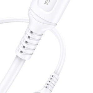KAKUSIGA καλώδιο micro USB σε USB KSC-805, 2.4A, 480Mbps, 1m, λευκό