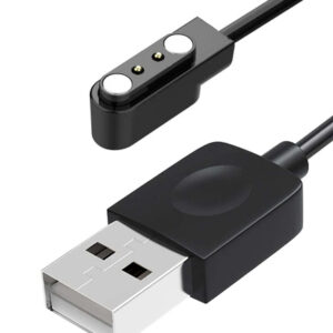 ZEBLAZE USB καλώδιο φόρτισης για smartwatch Ares 3 Plus, μαύρο
