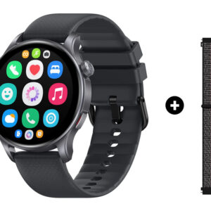 ZEBLAZE smartwatch Btalk 3 GPS, heart rate, 1.43" AMOLED, GPS, 3 ATM, γκρι