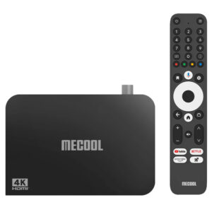 MECOOL TV Box KT2 με ψηφιακό δέκτη DVB-T2, 4K, 2/32GB, WiFi, Google/Netflix πιστοποίηση, Android 11