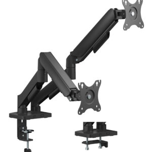 POWERTECH βάση γραφείου για 2x οθόνες PT-1425, 17-32", έως 9kg