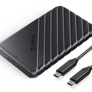 ORICO θήκη για 2.5" SATA HDD/SSD 25PW1C-C3, 5Gbps, μαύρη