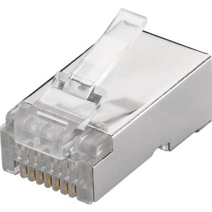 GOOBAY βύσμα RJ45 93829, CAT 6 STP, μεταλλικό, 10τμχ