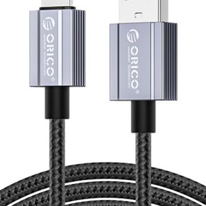 ORICO καλώδιο Lightning σε USB GQA12, 2.4A, 480Mbps, 1m, μαύρο