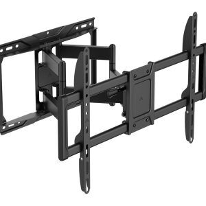 POWERTECH επιτοίχια βάση τηλεόρασης PT-1423, 37-90", 75kg, heavy duty, full motion