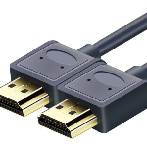 CABLETIME καλώδιο HDMI AV540-USHEAAG με Ethernet, slim, 4K/60Hz, 18 Gbps, 1m, μπλε