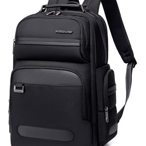 ARCTIC HUNTER τσάντα πλάτης B00492-1 με θήκη laptop 15.6", 22L, μαύρη