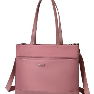 CHANTRIA γυναικεία τσάντα ώμου CB00789 για laptop 15.6", 12L, μωβ