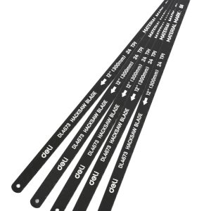 DELI σετ λάμες πριονιού σιδήρου/ξύλου DL4673, 300mm, 24 TPI, 5τμχ