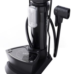 DELI τρόμπα ποδιού DL880003 με μανόμετρο, 140PSI, μαύρη