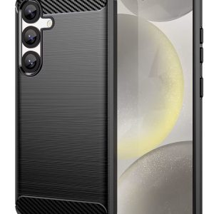 POWERTECH Θήκη Carbon MOB-2008 για Samsung S25, μαύρη