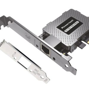 POWERTECH κάρτα επέκτασης δικτύου PCIe σε RJ45 PT-1453, 1000Mbps