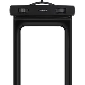 USAMS αδιάβροχη θήκη smartphone US-YD011, έως 7", IPX8, μαύρη
