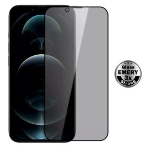 POWERTECH tempered glass Emery Private 5D TGC-0777 για iPhone 14 Plus, full glue
