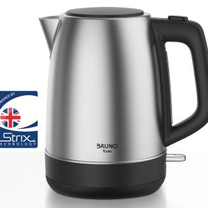 BRUNO βραστήρας νερού BRN-0246, ανοξείδωτος, 1.7L, STRIX, 2200W, inox
