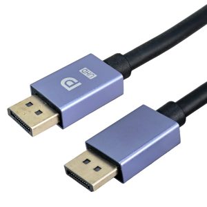 POWERTECH καλώδιο DisplayPort CAB-DP080, 8K/60Hz, 48 Gbps, 2m, μαύρο