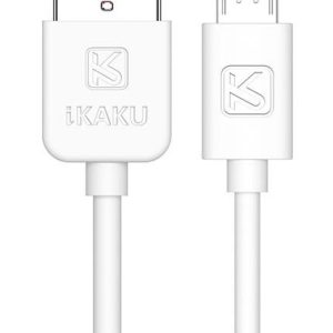 KAKUSIGA καλώδιο micro USB σε USB KSC-332, 2.4A, 480Mbps, 2m, λευκό