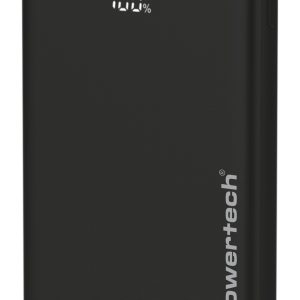 POWERTECH power bank PT-1502 με οθόνη, 10000mAh, 22.5W, μαύρο
