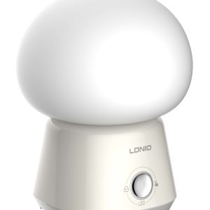 LDNIO LED φωτιστικό νυκτός Y4, RGB, ρυθμιζόμενο, επαναφορτιζόμενο, λευκό