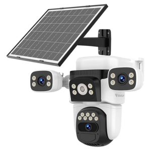 VSTARCAM smart ηλιακή κάμερα BG621SR, triple lens, 2MP, 4G, SD, PTZ, IP66