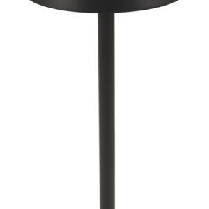 POWERTECH LED επιτραπέζιο φωτιστικό HLL-0195, RGB, ρυθμιζόμενο, επαναφορτιζόμενο, μαύρο