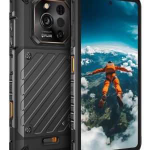 RUGONE smartphone Xever 7 Pro με θερμική εικόνα, 6.67", 12/512GB, 5G, 5550mAh, IP68/IP69K/MIL-STD-810H, μαύρο