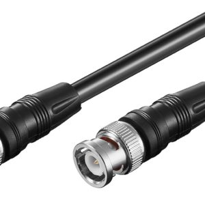 GOOBAY καλώδιο BNC 50086, RG58, 50 ohm, 2m, μαύρο