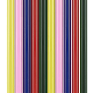 GOOBAY ράβδοι σιλικόνης 77856, Φ11mm x 200mm, διάφορα χρώματα, 10τμχ