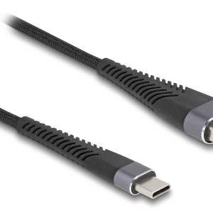 DELOCK καλώδιο USB σε USB-C 81123, 60W, 480Mbps, 3m, μαύρο