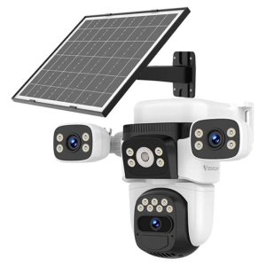VSTARCAM smart ηλιακή κάμερα CB621SR, triple lens, 2MP, WiFi, SD, PTZ, IP66