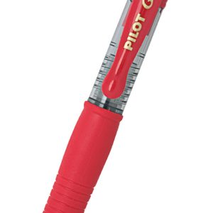 PILOT στυλό διαρκείας gel G-2 XS, 0.7mm, 11cm, κόκκινο