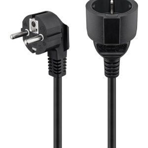 GOOBAY μπαλαντέζα ρεύματος 93093, schuko, 3m, μαύρη