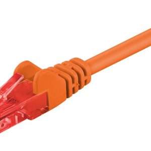 GOOBAY καλώδιο δικτύου 95271, CAT 6 U/UTP, CCA, 250MHz, 2m, πορτοκαλί
