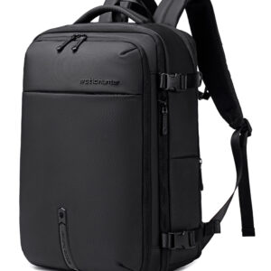 ARCTIC HUNTER τσάντα πλάτης B00866 με θήκη laptop 15.6", αεροστεγής θήκη, 35.5L/49.5L, μαύρη