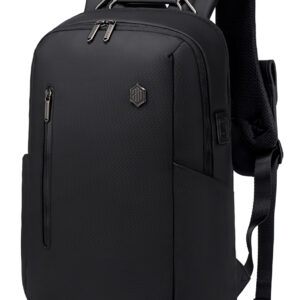 ARCTIC HUNTER τσάντα πλάτης B00915 με θήκη laptop 15.6", USB, 20L, μαύρη