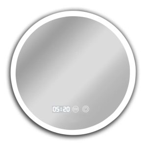 BRUNO καθρέφτης μπάνιου LED BRN-0275, στρόγγυλος, 24W, Φ50cm, IP67