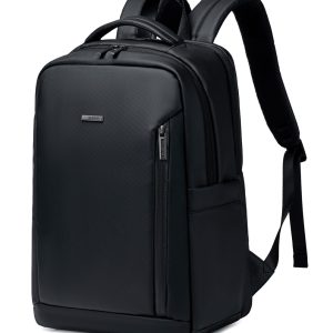 GOLDEN WOLF τσάντα πλάτης GB00731 με θήκη laptop 15.6", 17L, μαύρη