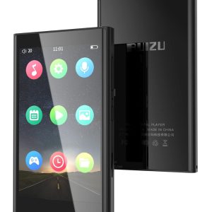 RUIZU MP3 player H10 με οθόνη αφής 3.8", 16GB, Bluetooth, μαύρο