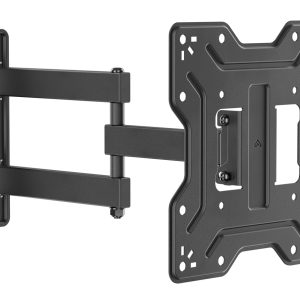 POWERTECH επιτοίχια βάση τηλεόρασης PT-1556, 23-43", έως 30kg, full motion