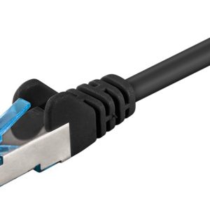 GOOBAY καλώδιο δικτύου 93706, CAT 6A S/FTP, 500MHz, Copper, 10m, μαύρο