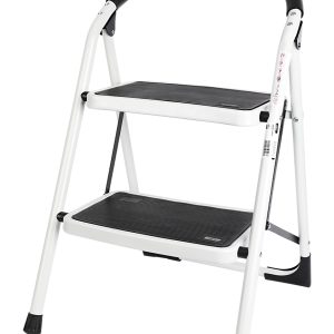 DELI σκάλα σιδήρου DL509012 με 2 σκαλοπάτια, 46cm, 150kg