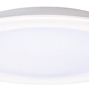 POWERTECH LED φωτιστικό downlight PT-1559, 9W, Φ116x25mm, 4000K, 765lm, λευκό