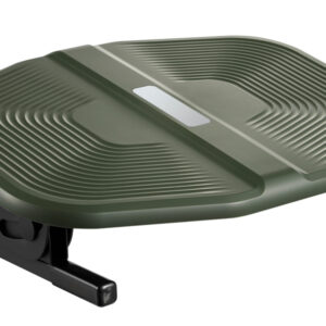 POWERTECH υποπόδιο γραφείου PT-1566 με ρυθμιζόμενη κλίση, μαύρο/λαδί
