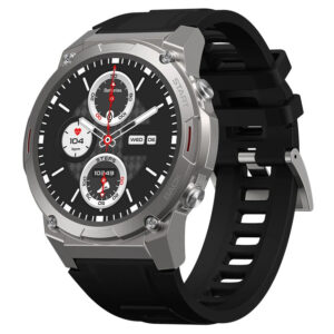 ZEBLAZE smartwatch Vibe 7 Pro, heart rate, 1.43" AMOLED, 3 ATM, ασημί