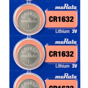 MURATA μπαταρίες λιθίου CR1632, 3V, 5τμχ