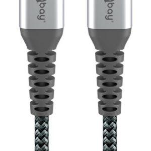 GOOBAY καλώδιο USB-C 49303, 60W, 480Mbps, 2m, μαύρο