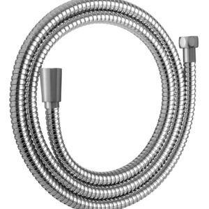 BRUNO σπιράλ ντους BRN-0244, ανοξείδωτο ατσάλι, 250g, 1.5m, ασημί