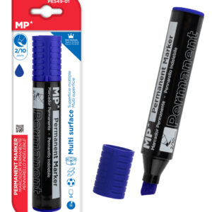 MP ανεξίτηλος μαρκαδόρος PE549-01, 2-10mm μύτη, μπλε