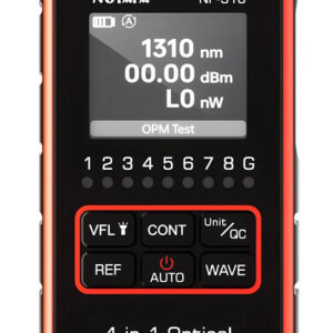 NOYAFA tester καλωδίων οπτικής ίνας NF-916, 850-1650nm, -60~8dBm